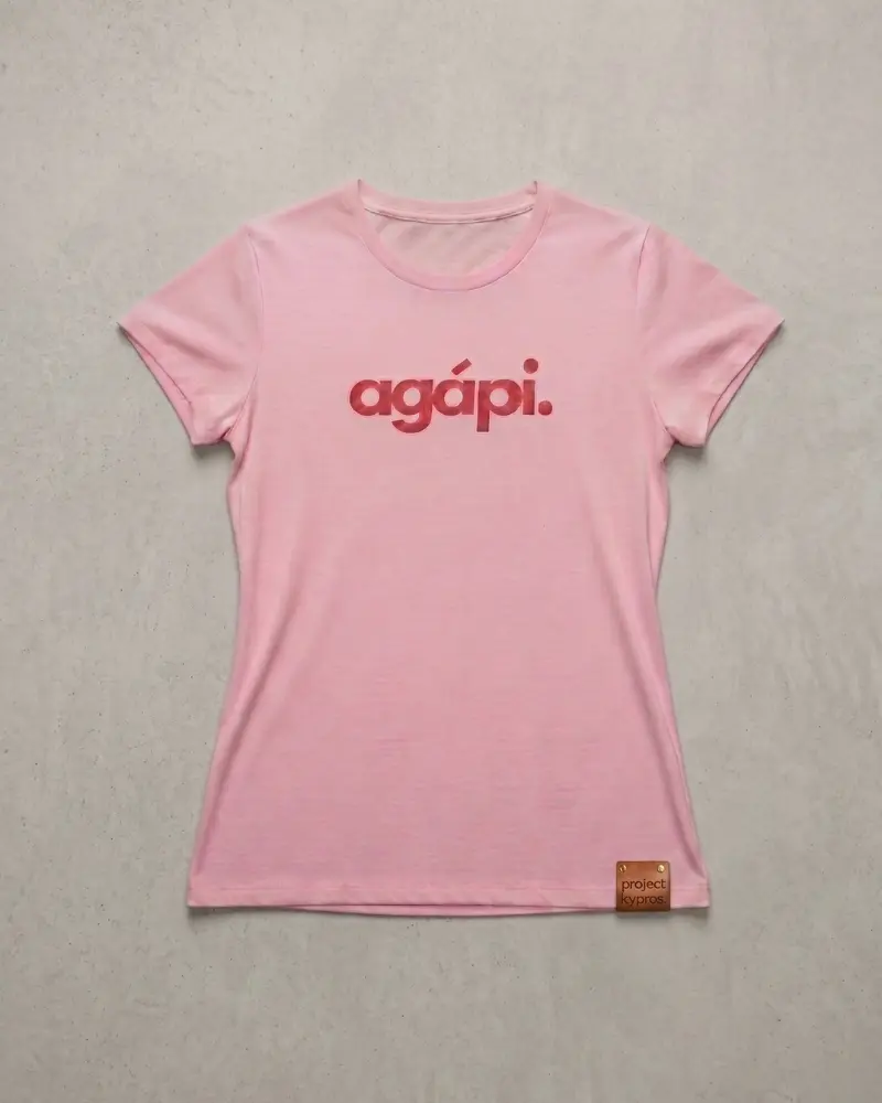 agápi. tailored t-shirt - Image 3