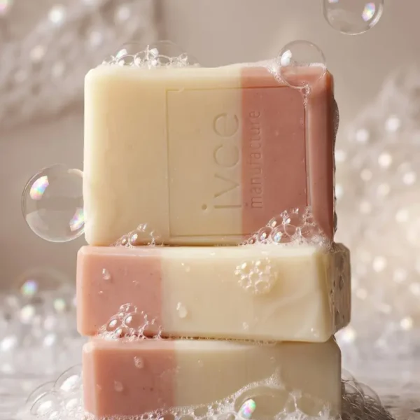 minimal pink soap