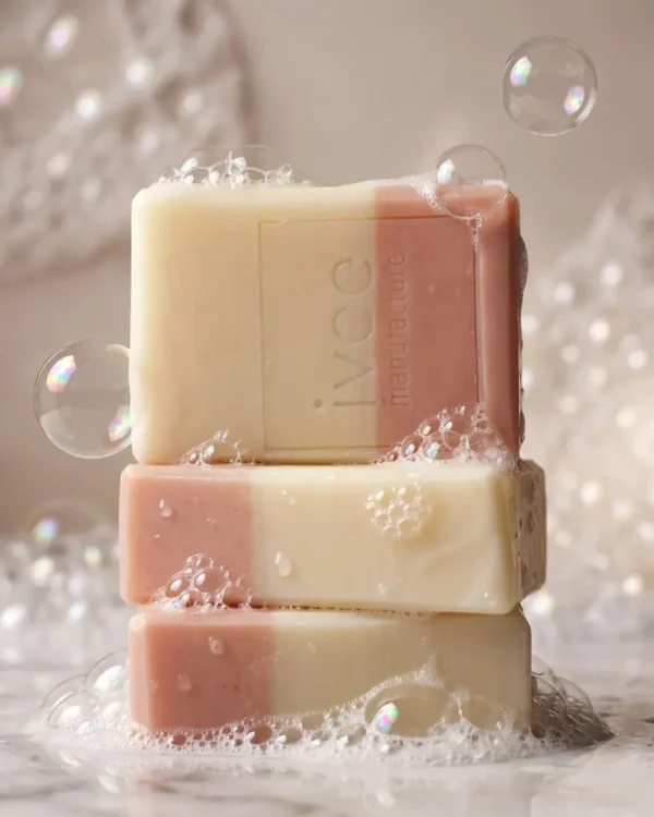 minimal pink soap