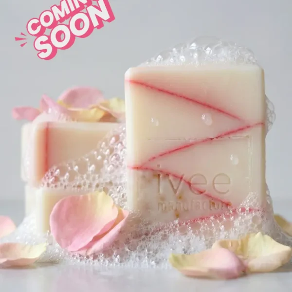 zigzag pink soap