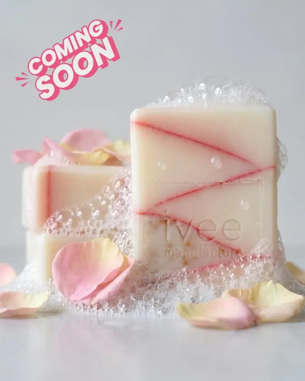 zigzag pink soap
