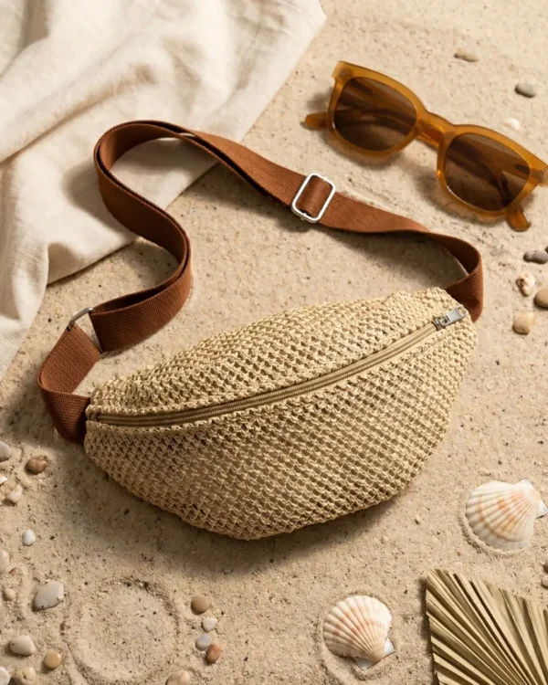 kalokéri. woven bum bag