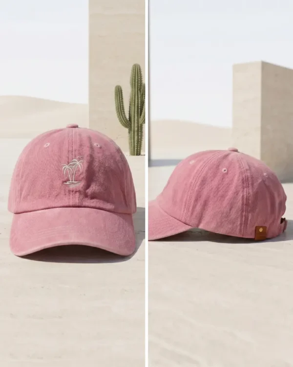 foínikas. pink cap