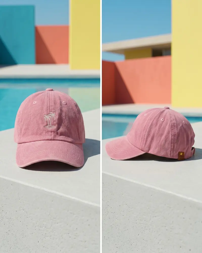 foínikas. pink cap - Image 2