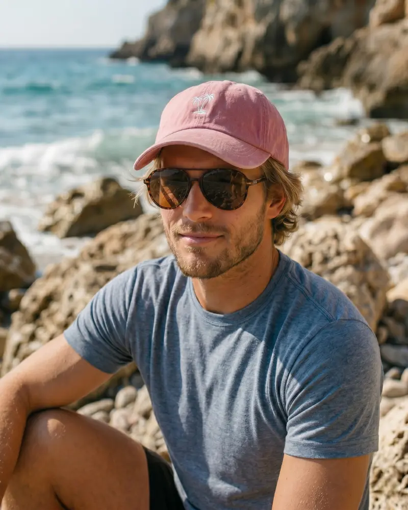 foínikas. pink cap - Image 4